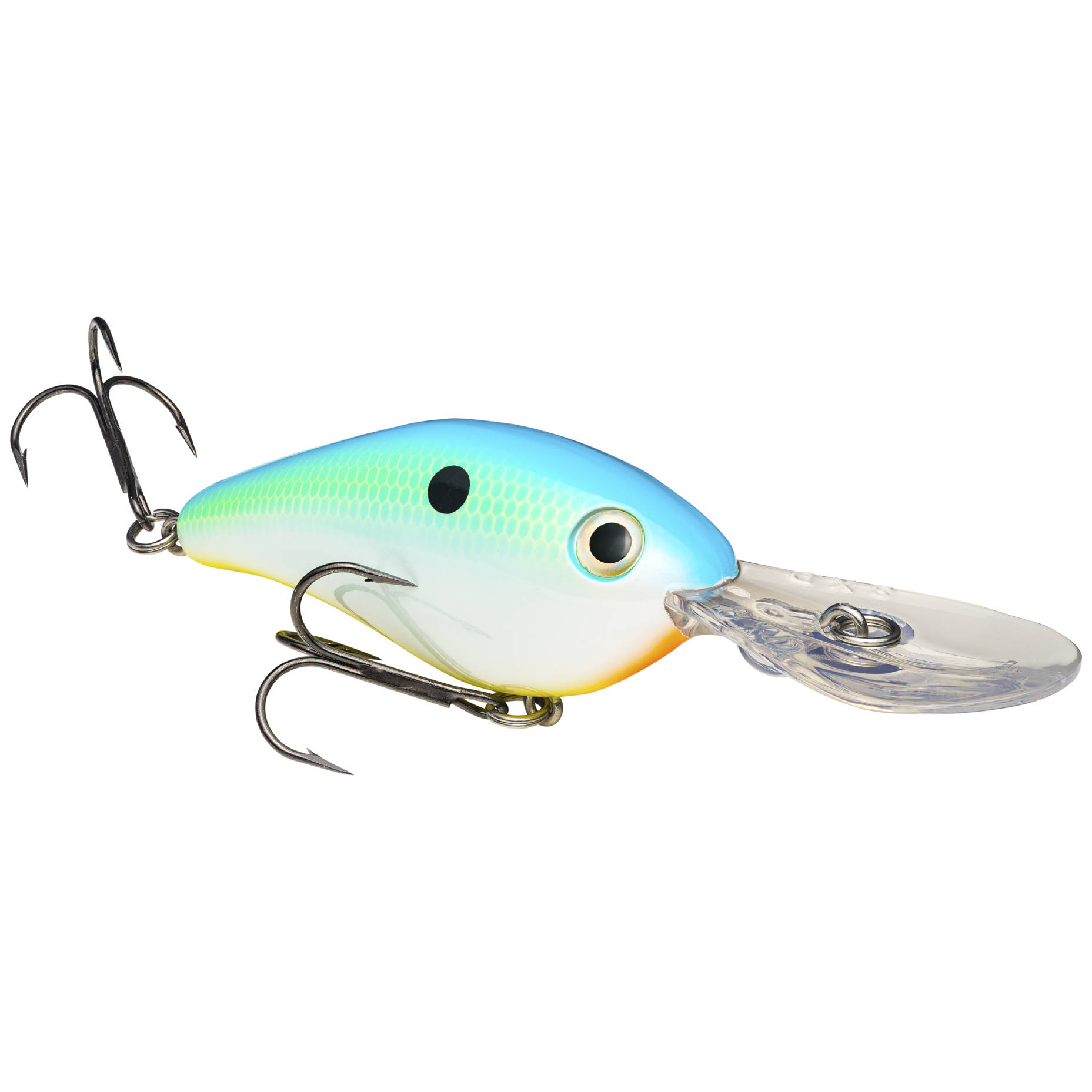 Strike King Pro-Model Series 5xD, Chartreuse Sexy Shad