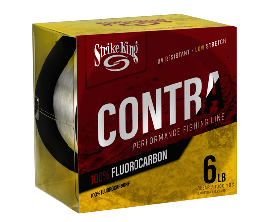 Strike King Contra Fluorocarbon 17lb 200yds - Gagnon Sporting Goods