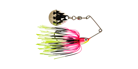6pc Chatter Bait Spinner Artificial Baits Kit Weedless Fishing