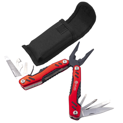  Strike King (CP7KVD) KVD 7 Carbon Steel Pliers, Red, Cushioned  Combat Grip Handles : Tools & Home Improvement