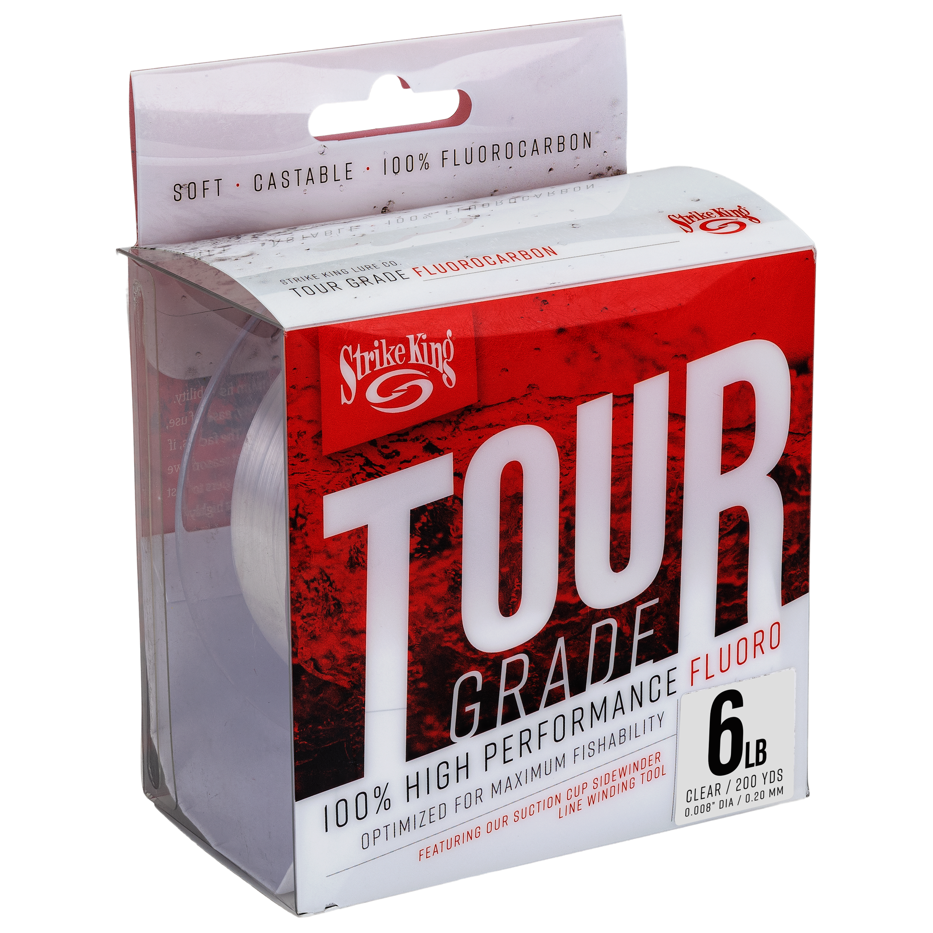 Tour Grade Monofilament 200yd Clear Fishing Line